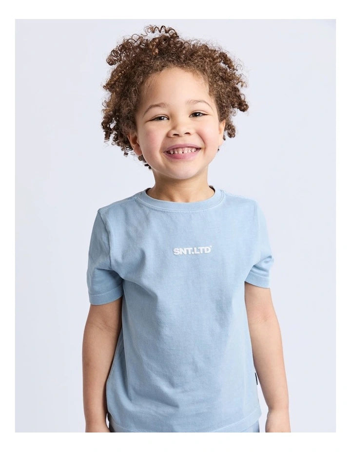 Saint Goliath Podium Tee - Light Blue - Kids