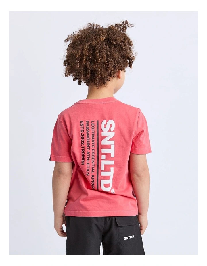 Saint Goliath Pace Tee - Red - Kids (view 2)