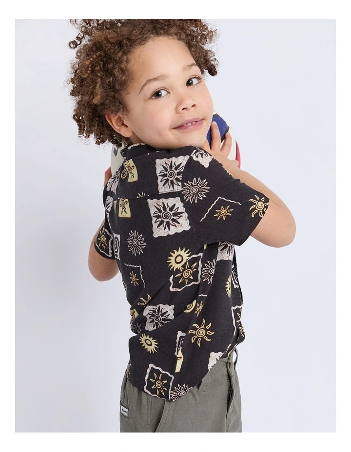 Saint Goliath Sun Shirt - Black (Kid's) (view 3)