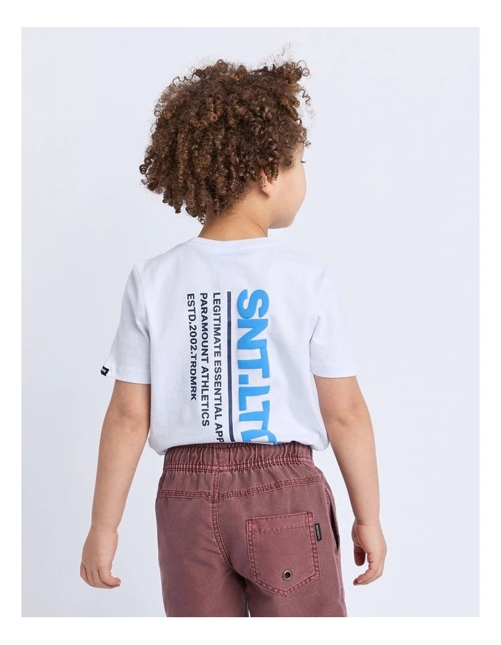 Saint Goliath Illusion Short - Burgundy - Kids (view 2)