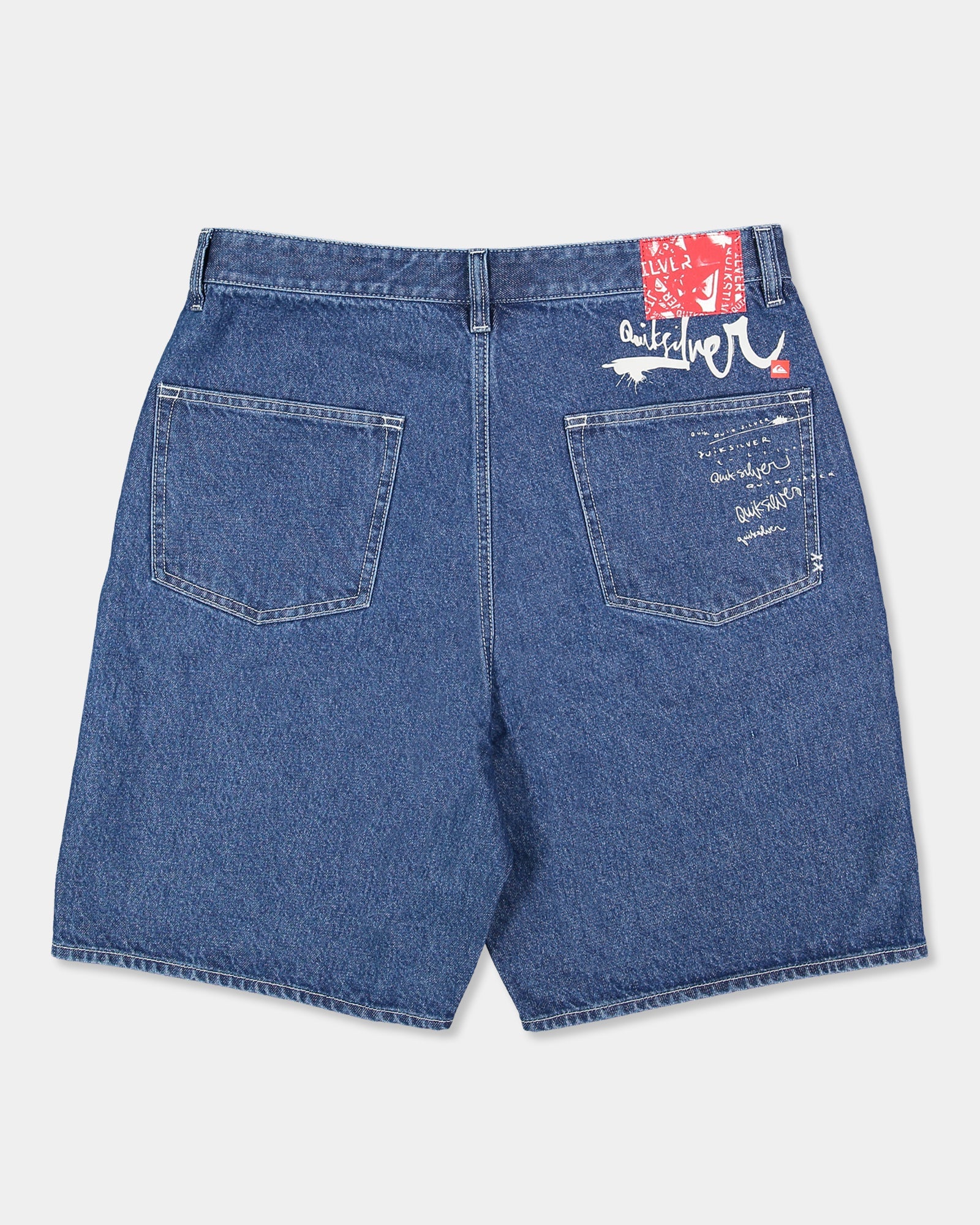 Quiksilver Impaired Baggy Denim Short back