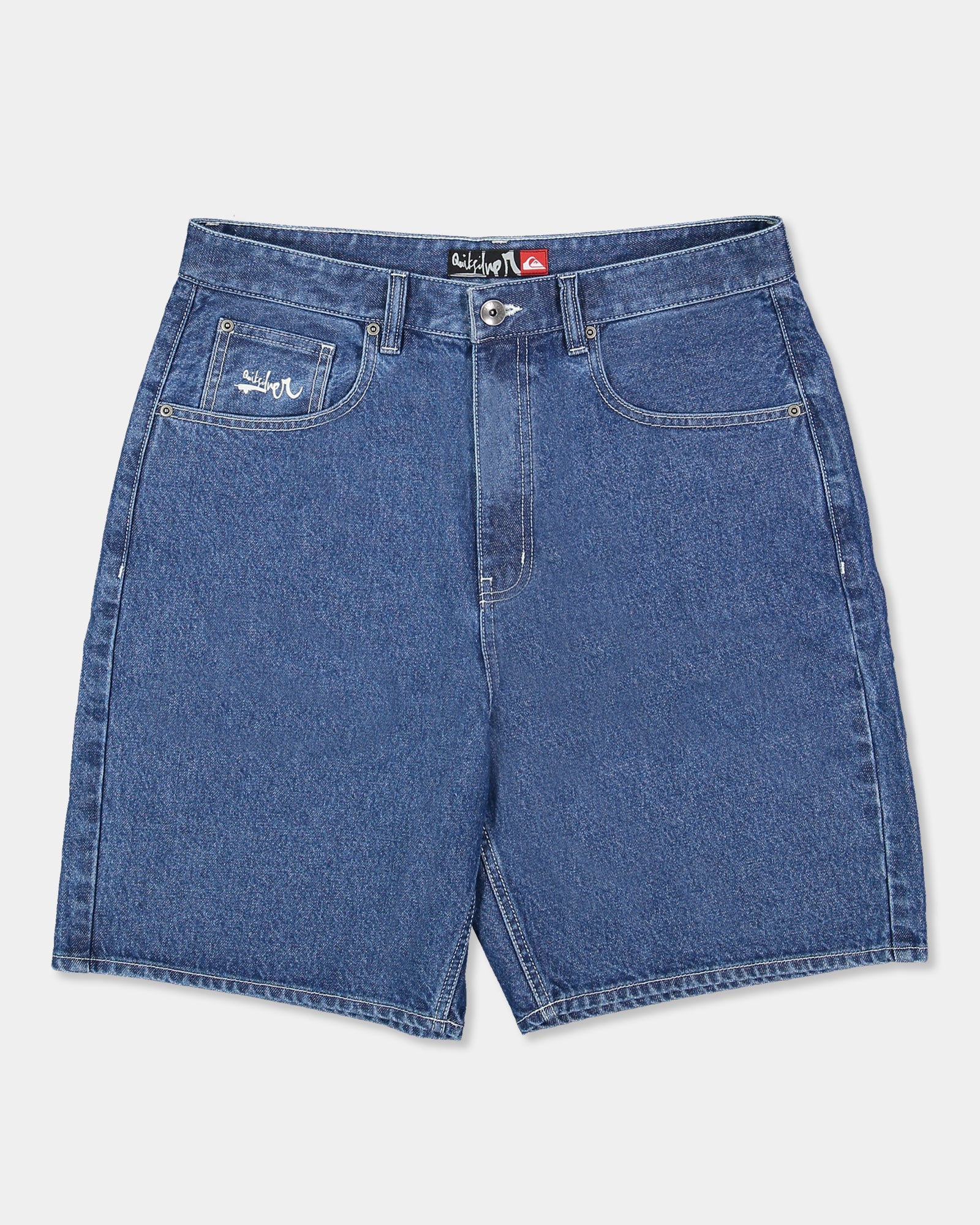 Quiksilver Impaired Baggy Denim Short front