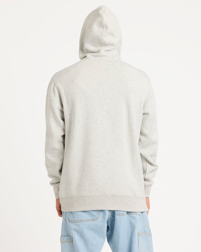 Quiksilver Salt Water Zip Up Hoodie - Light Grey Heather (view 2)