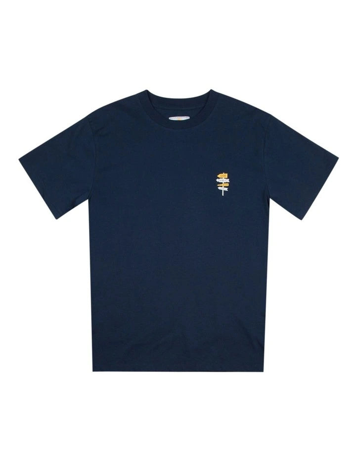 Corona Vibes Tee in white - detail