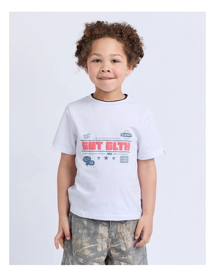 Saint Goliath Rumble Tee - White