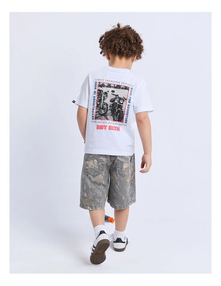 Saint Goliath Rumble Tee - White (view 2)