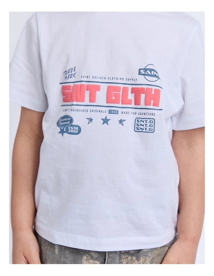Saint Goliath Rumble Tee - White (view 4)
