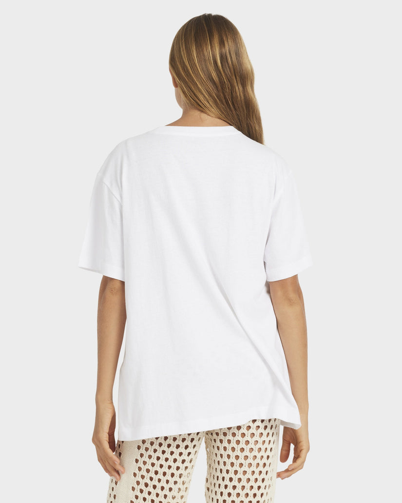 Daisy Days Tee - White