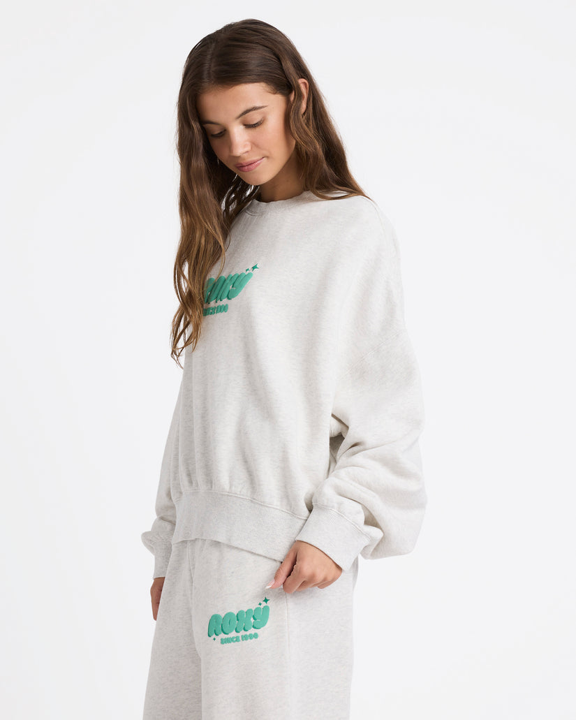 Roxy Cruiser Crewneck - Grey (view 2)