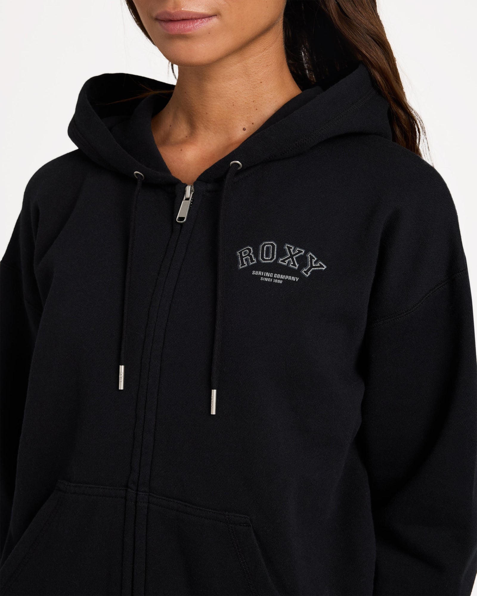 Roxy Dreamy Days Zip Hood - Black (view 2)