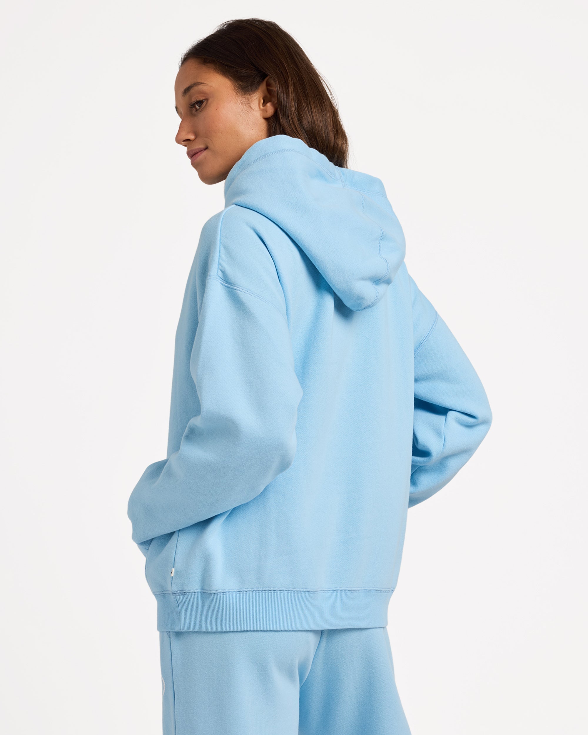 Roxy Dreamy Days Hood Sky Blue - back view
