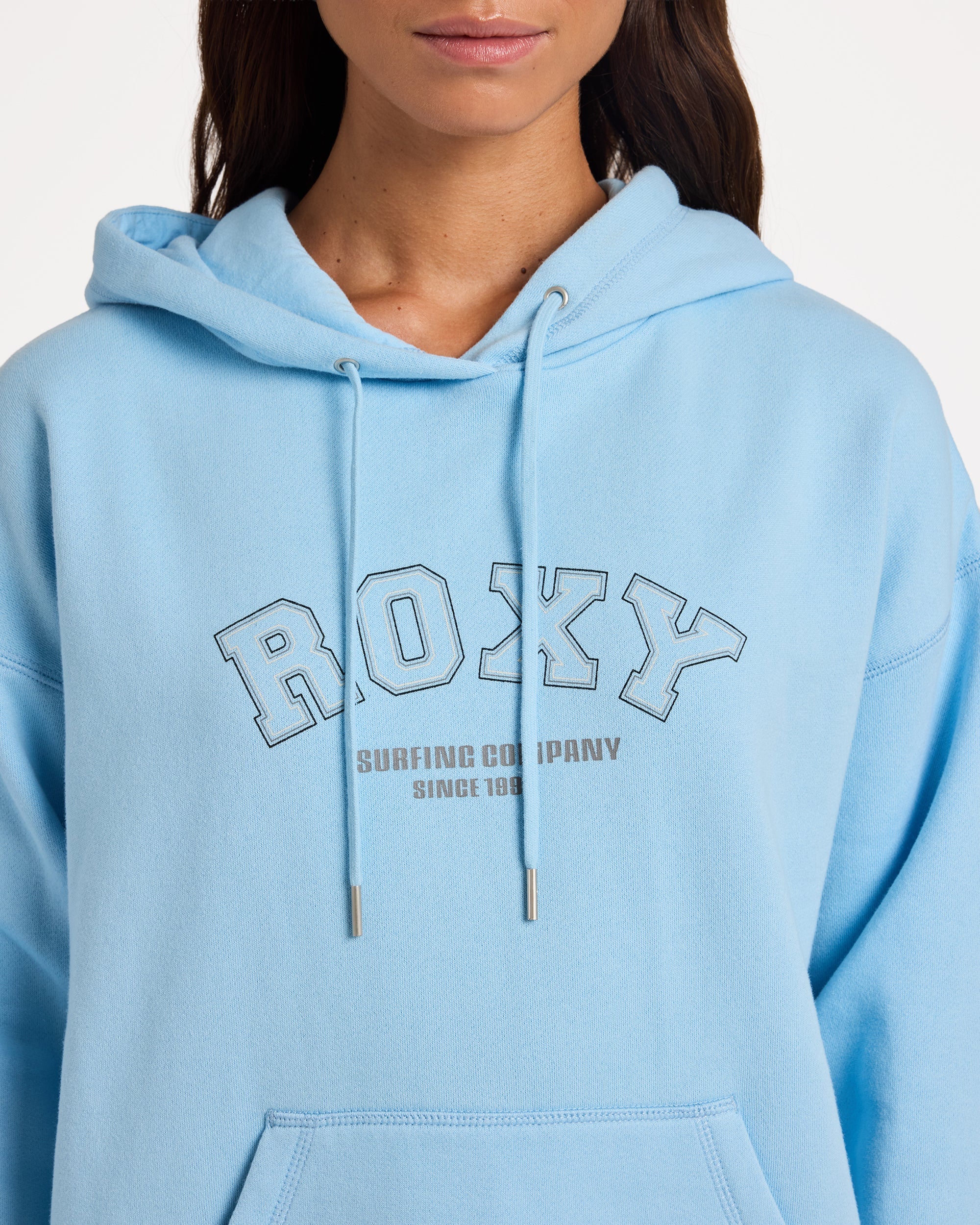 Roxy Dreamy Days Hood Sky Blue - detail view