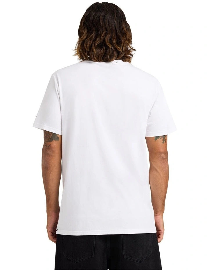 Volcom Solid Tee - White (view 2)