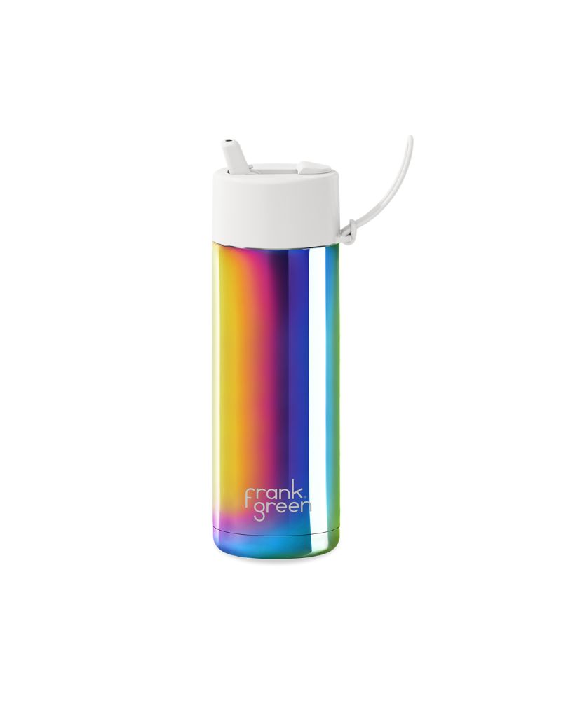 Frank Green 20oz Stainless Steel Ceramic Reusable Bottle - Rainbow