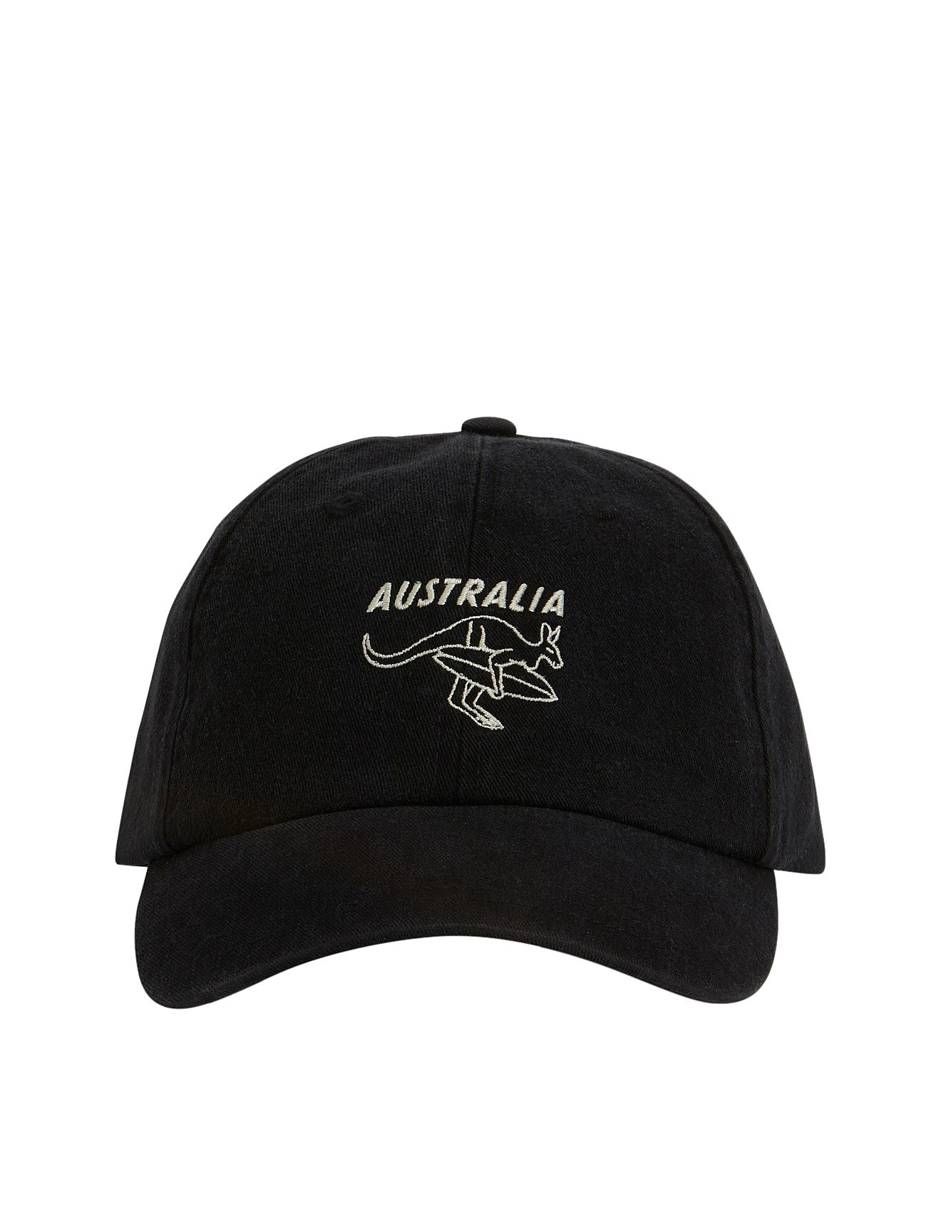 Global Desto 6 Panel Cap - Washed Black Aus