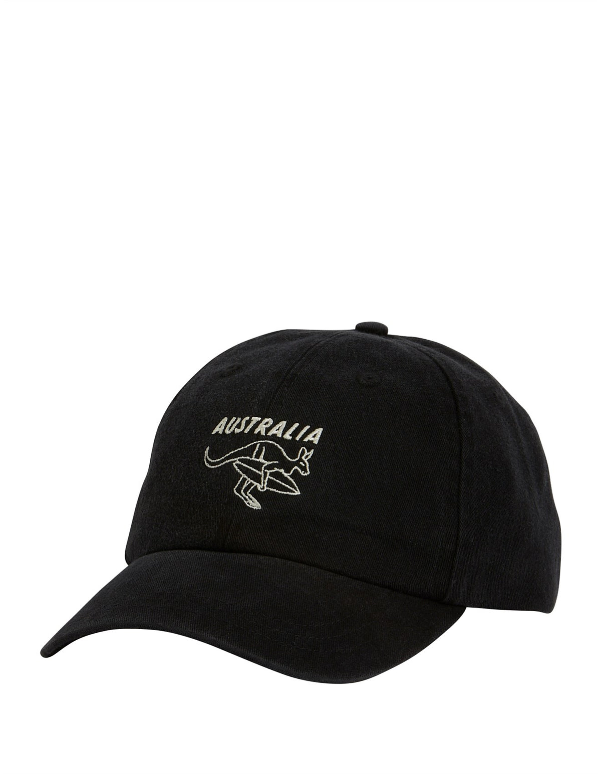 Global Desto 6 Panel Cap - Washed Black Aus (view 2)