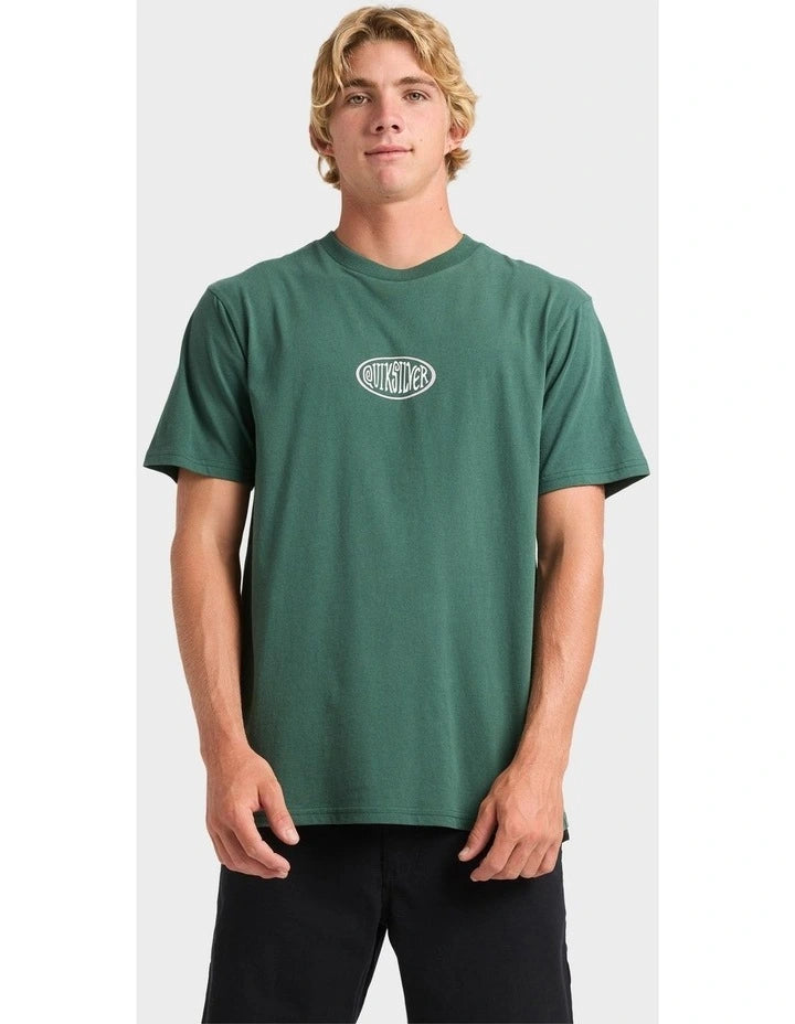 Quiksilver Hypnosis Short Sleeve Tee - Trekking Green