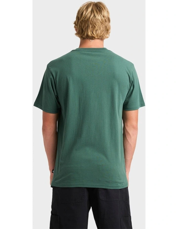 Quiksilver Hypnosis Short Sleeve Tee - Trekking Green (view 2)