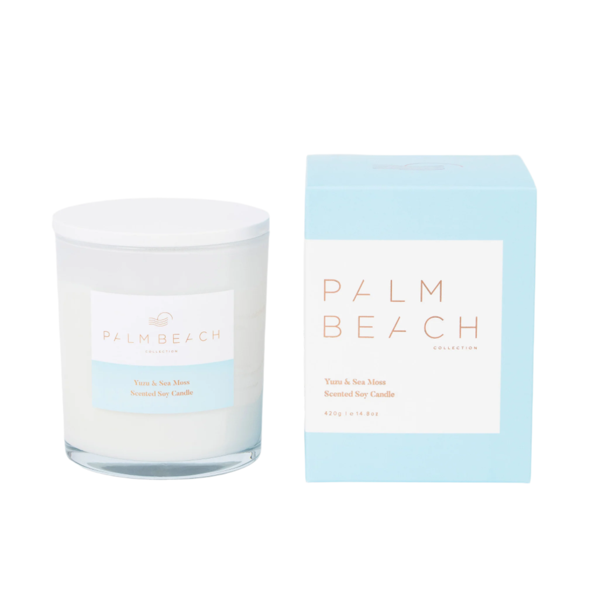Palm Beach Collection Standard 420g Candle - Yuzu & Sea Moss