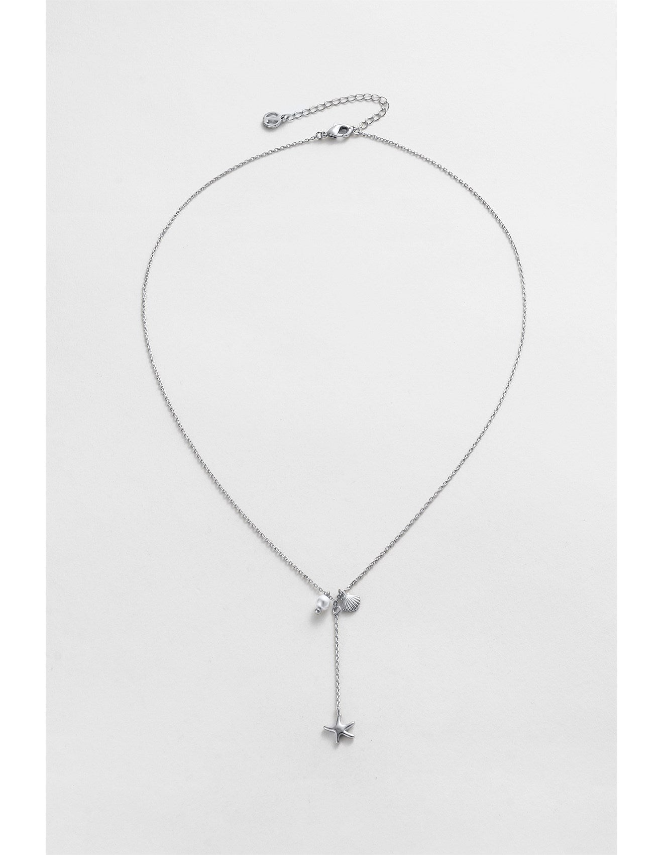 Zafino Starfish Mini Necklace - Silver