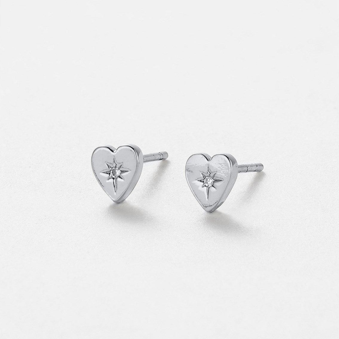 Zafino Liv Stud in Silver