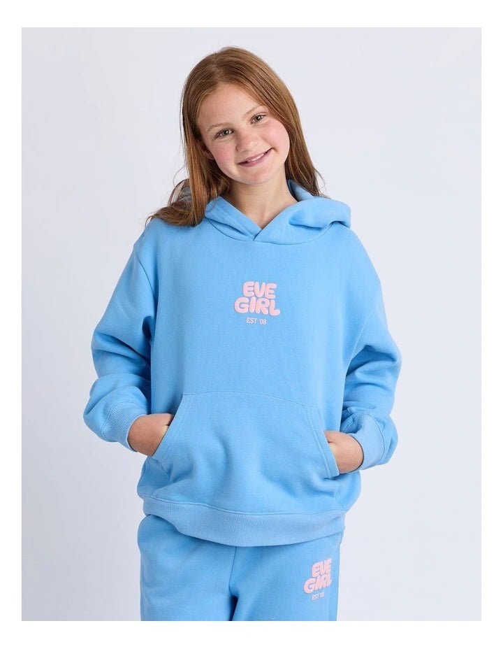 Eve Girl Sports Club Hoodie - Blue