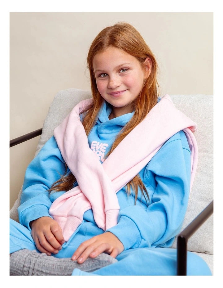 Eve Girl Sports Club Hoodie - Blue (view 5)