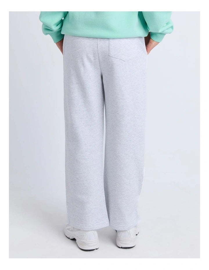 Eve Girl Sports Club Flare Trackpant - Snow (view 2)