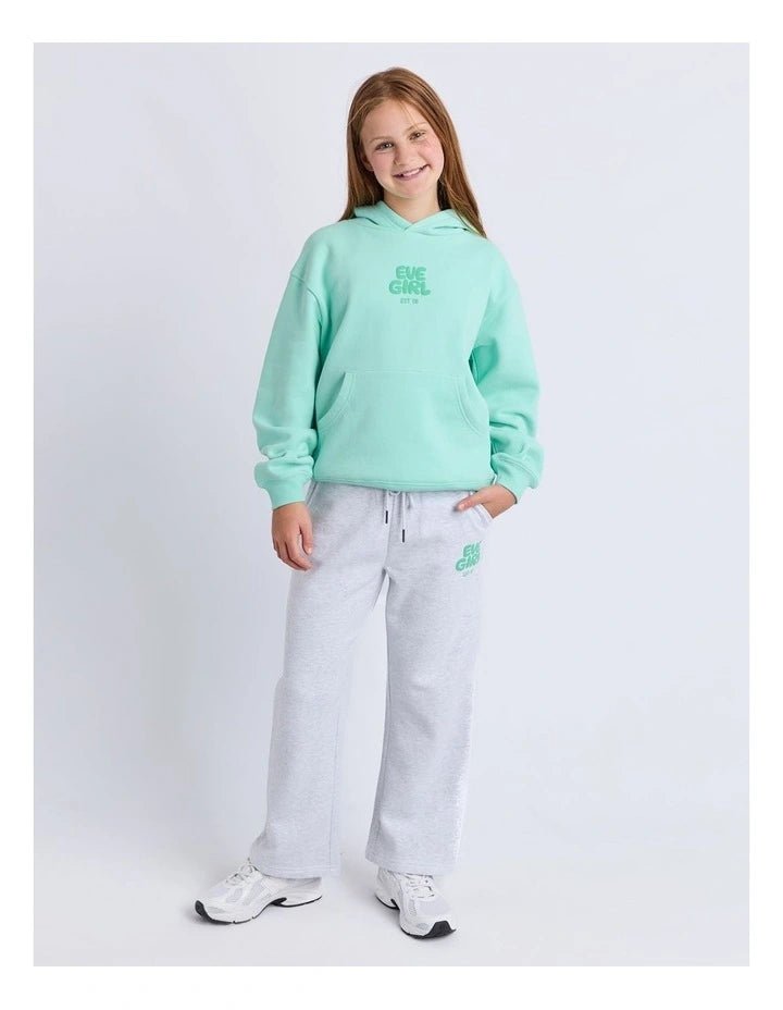 Eve Girl Sports Club Flare Trackpant - Snow (view 3)