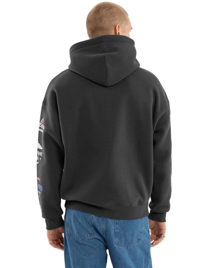 NXP Stream Box Fit Hoodie - Asphalt (view 2)