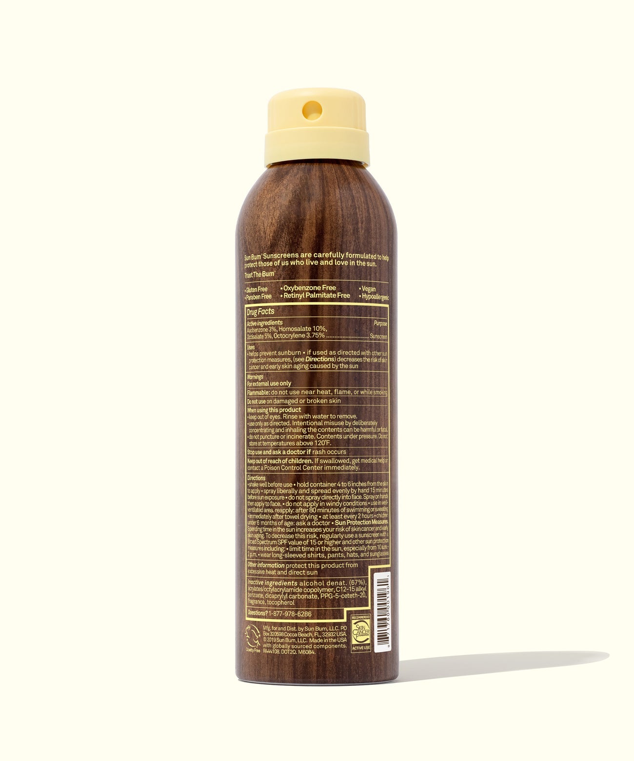 Sun Bum SPF 30+ Sunscreen Spray (view 5)
