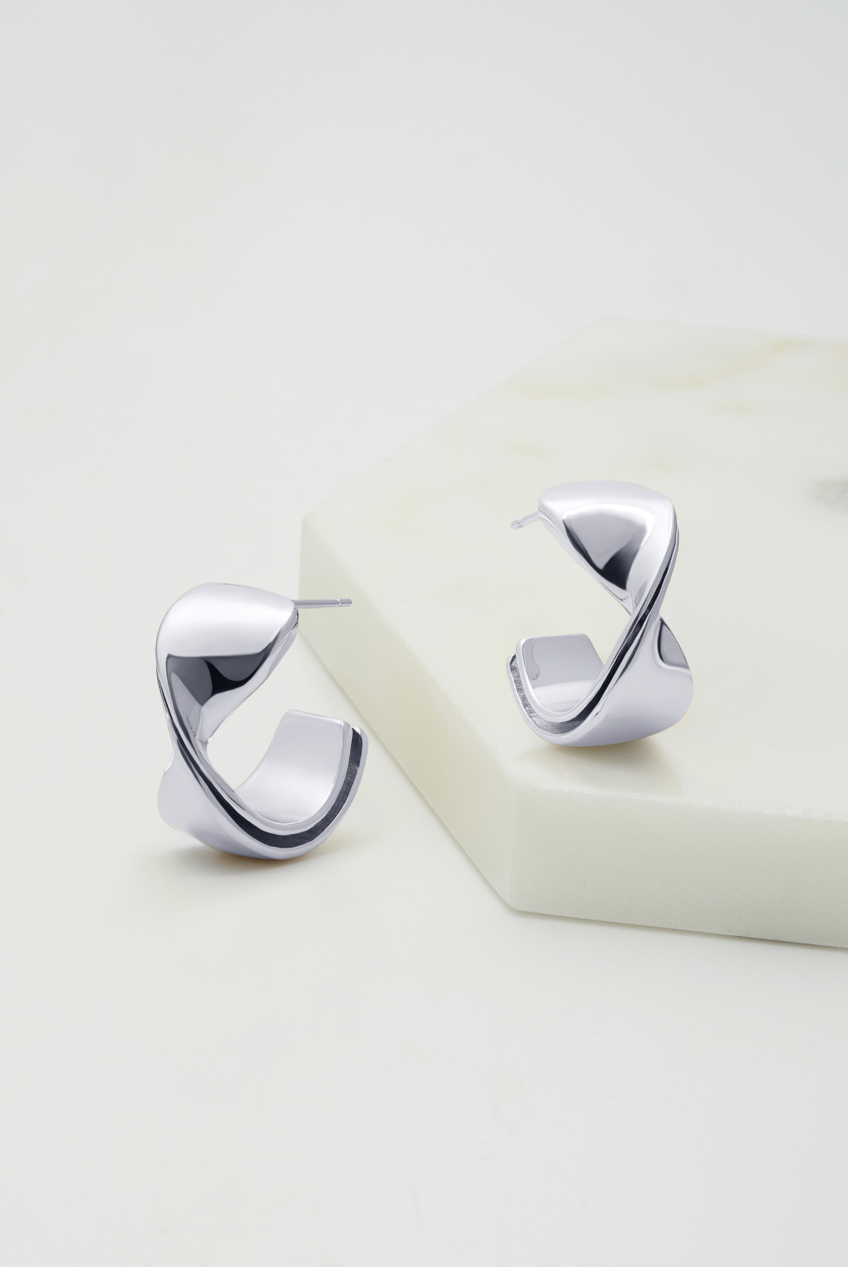 Zafino Marnie Hoop - Silver