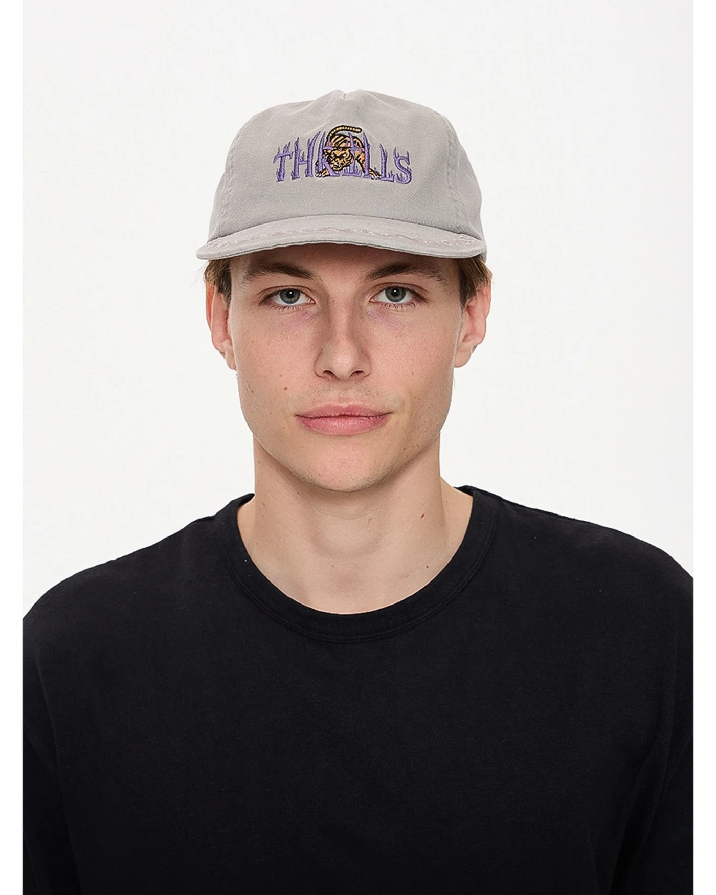 Thrills Eyes In The Grass 5 Panel Cap - Smog