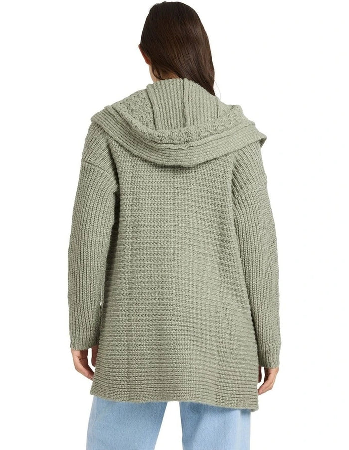 Volcom Homeward Bound Cardigan - Light Army (view 2)