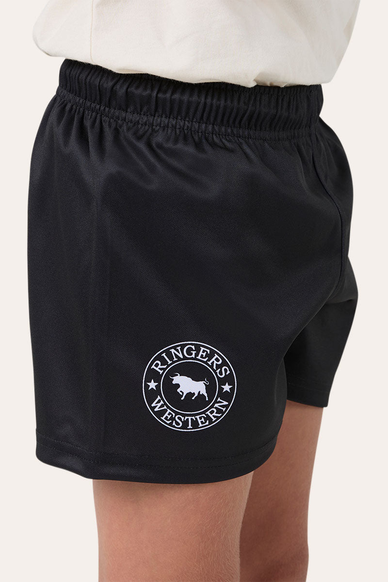 Ringers Kids Footy Short - Black