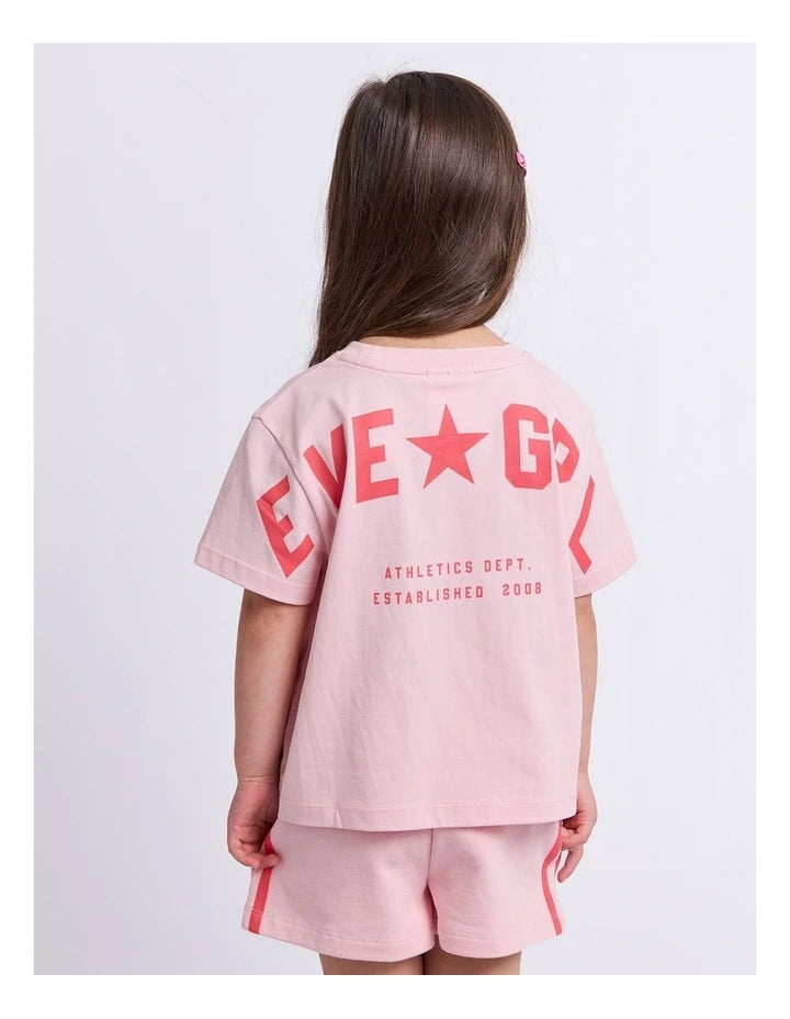 Lounge Club Short - Pale Pink