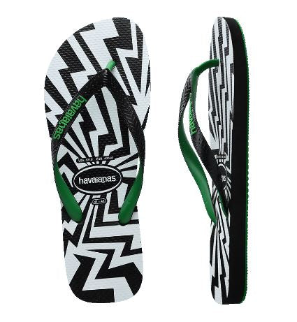 Havaianas Top Thong Crash Mix - Black / Green