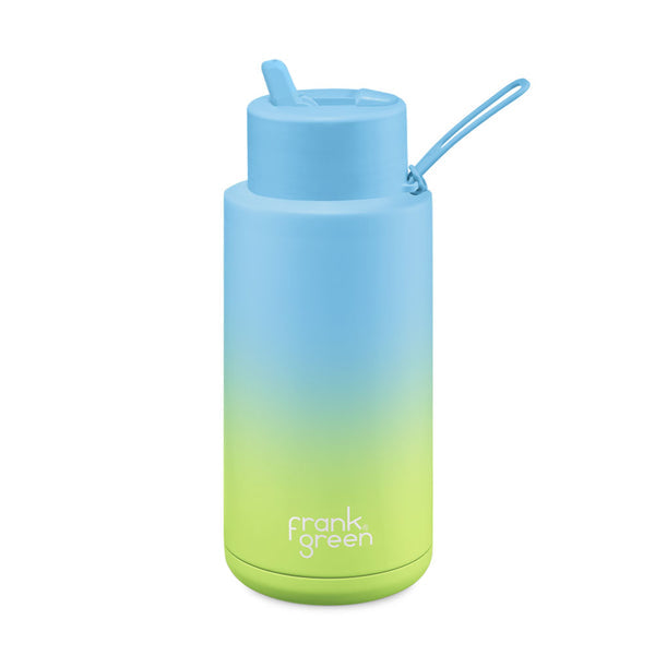 1L / 34oz - Ceramic Reusable Gradient Flip Bottle