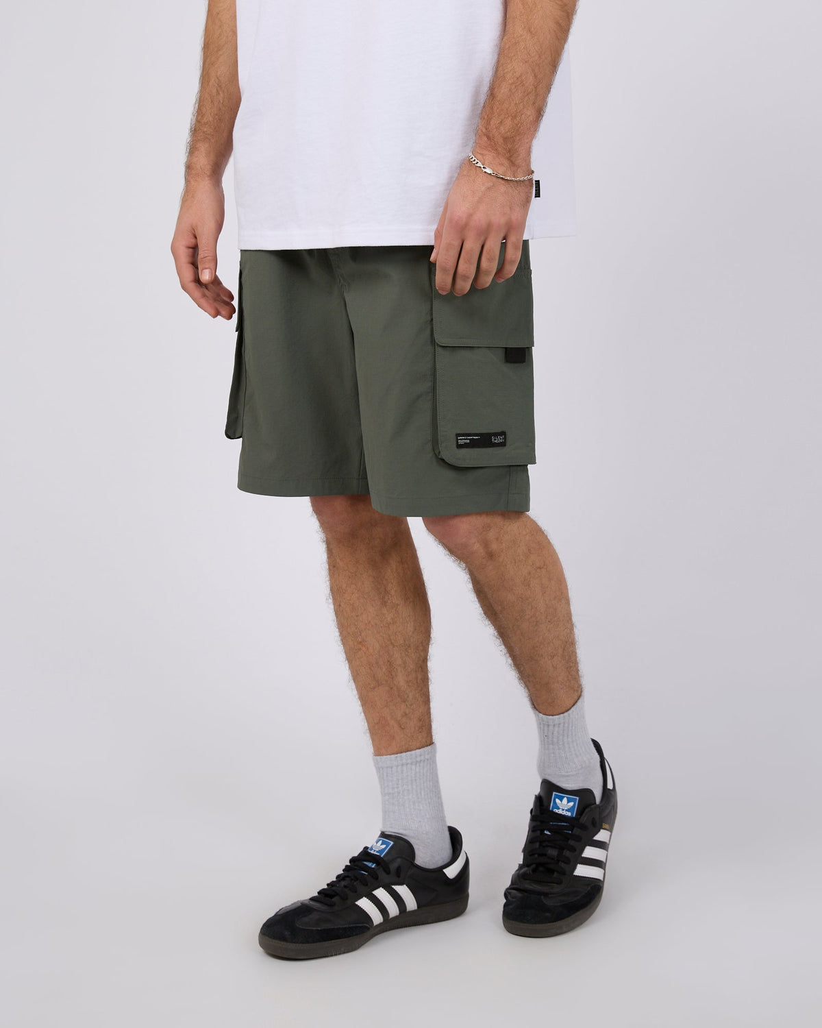 Silent Theory Cleaver Cargo Short Forest front