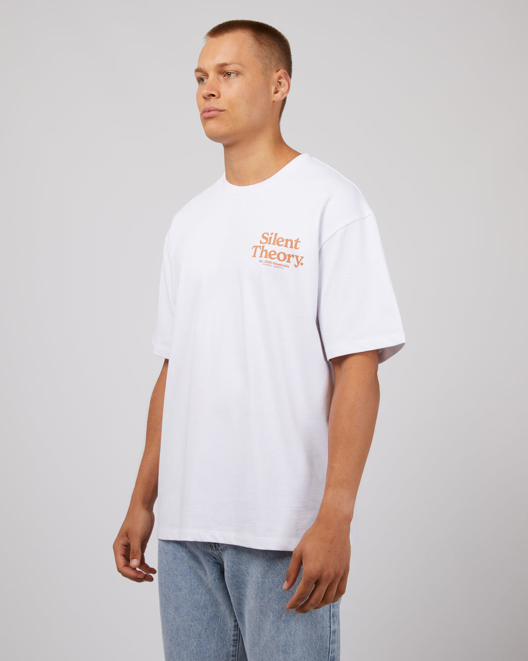 Paradise Palm Tee - White
