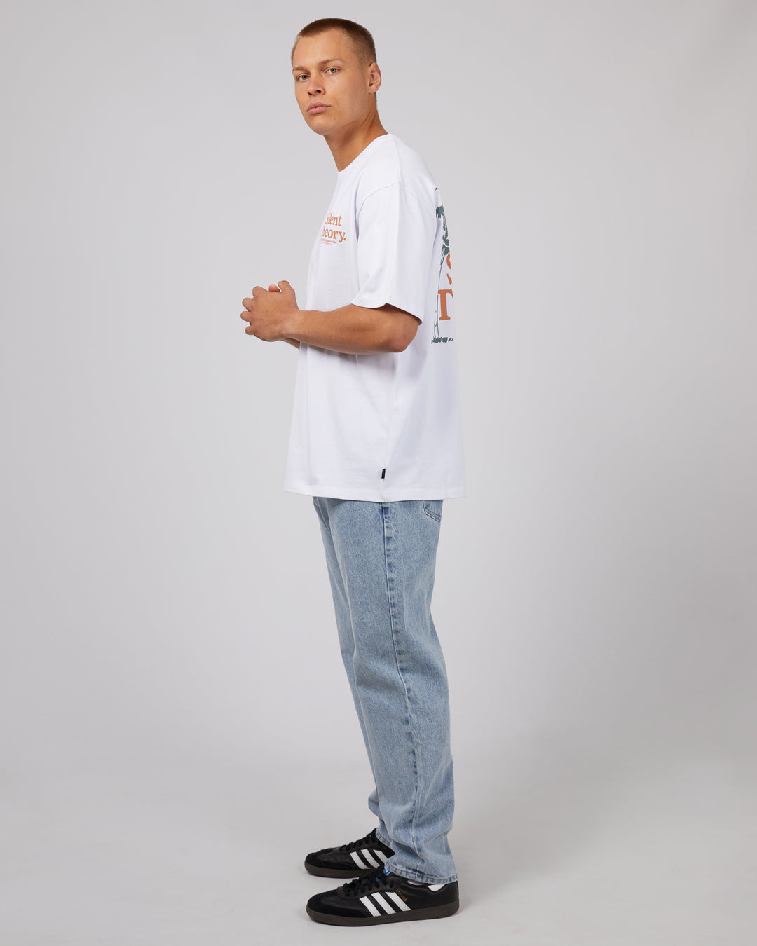 Paradise Palm Tee - White