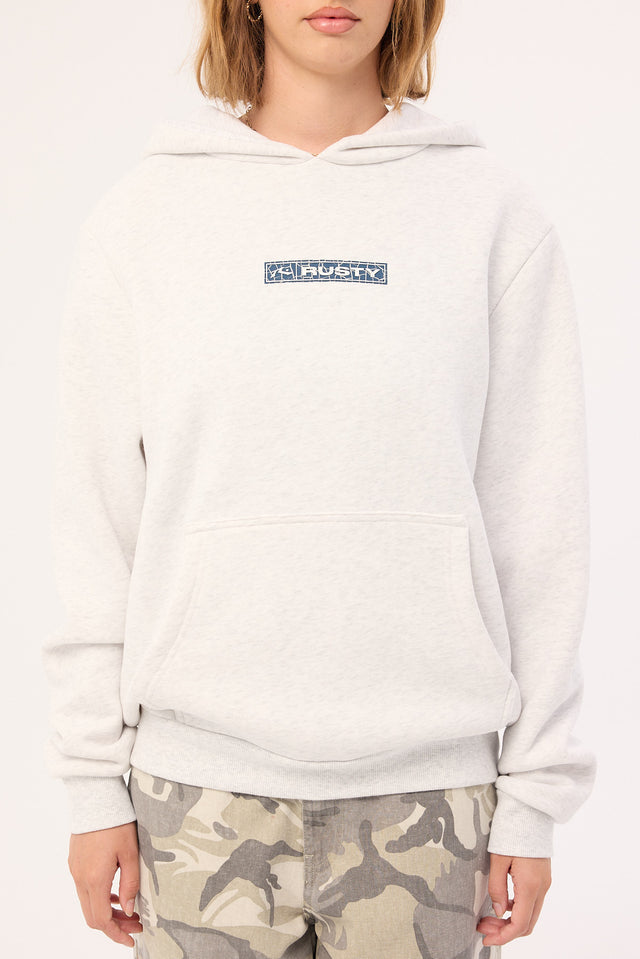 Essentials Oversized Hooded Fleece - Ecru Marle