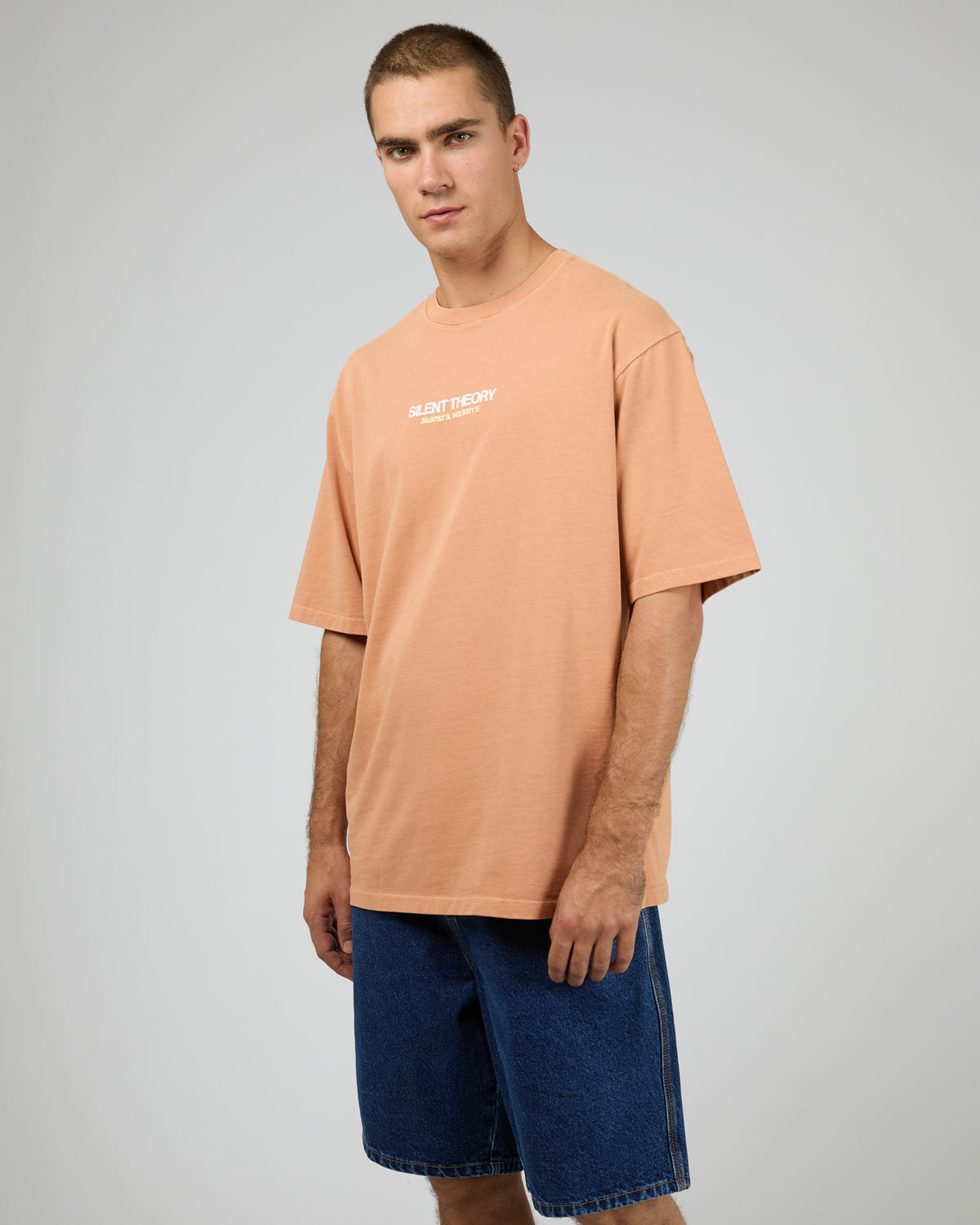 Silent Theory Complacent Box Tee - Orange (view 4)
