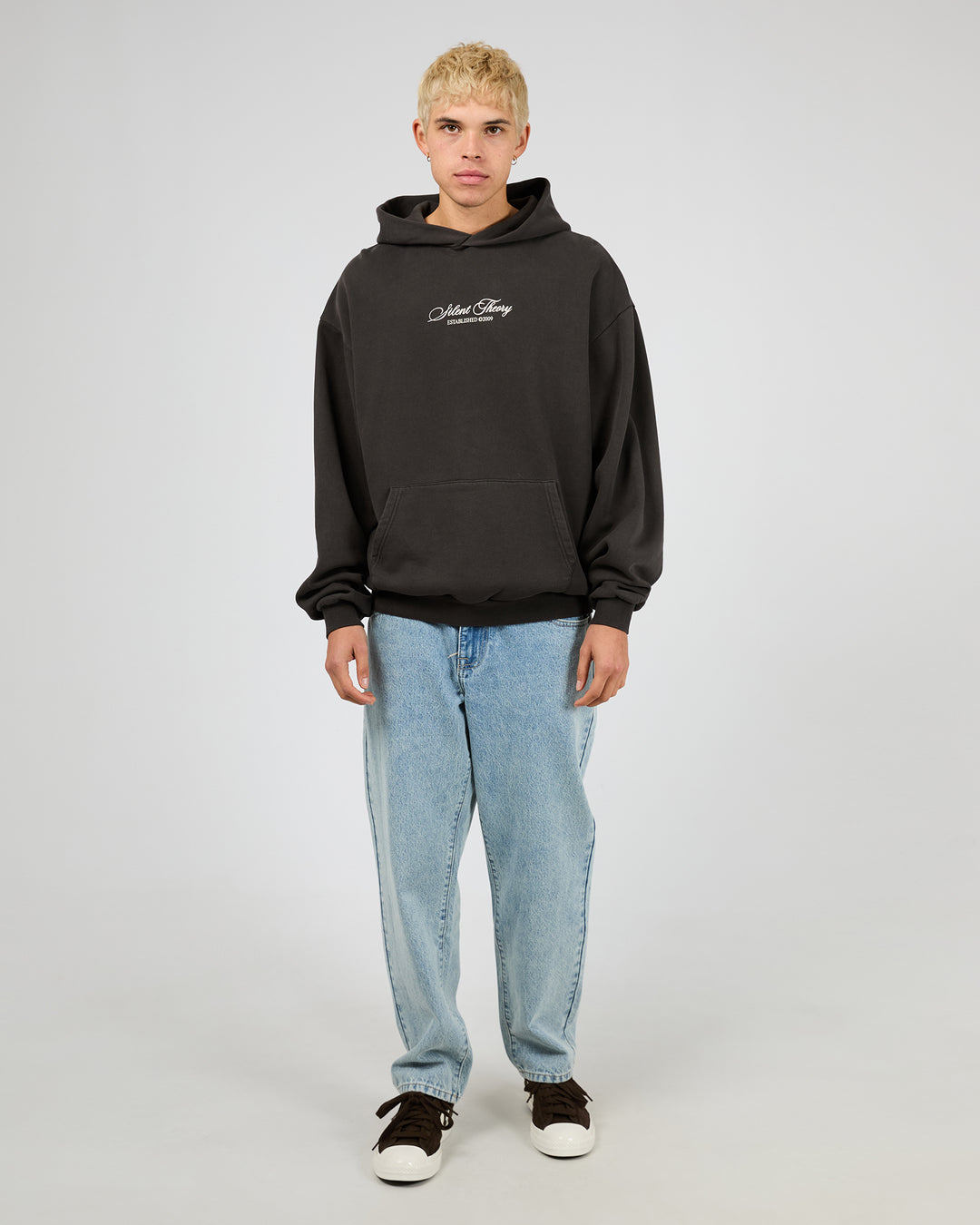 Silent Theory Stride Hoodie - Charcoal (view 3)