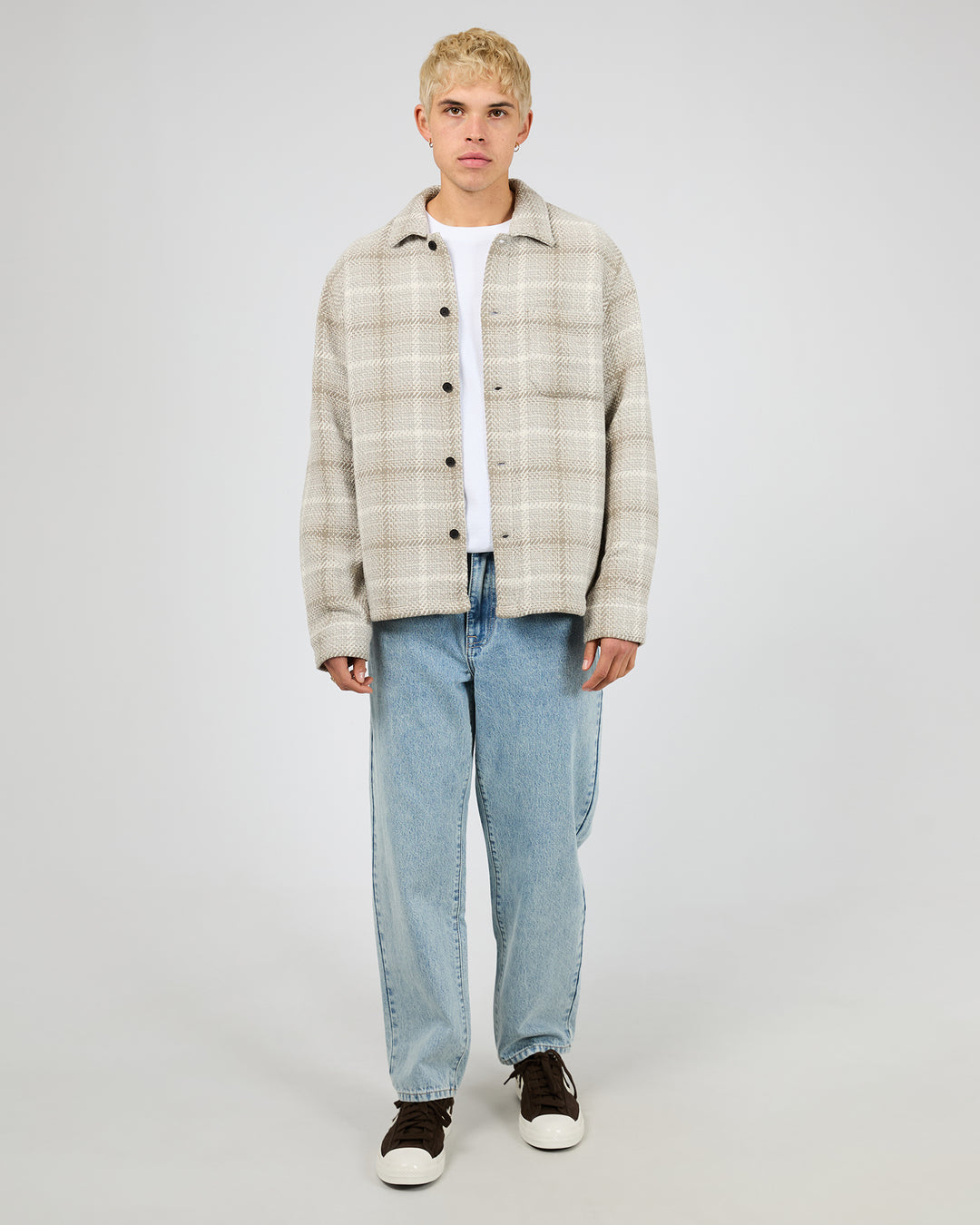 Silent Theory Stature Overshirt - Grey (view 2)