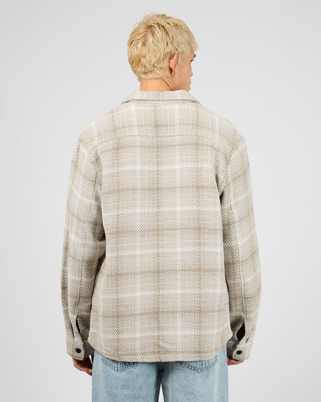 Silent Theory Stature Overshirt - Grey (view 3)