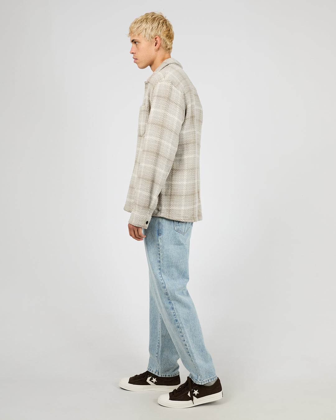 Silent Theory Stature Overshirt - Grey (view 6)