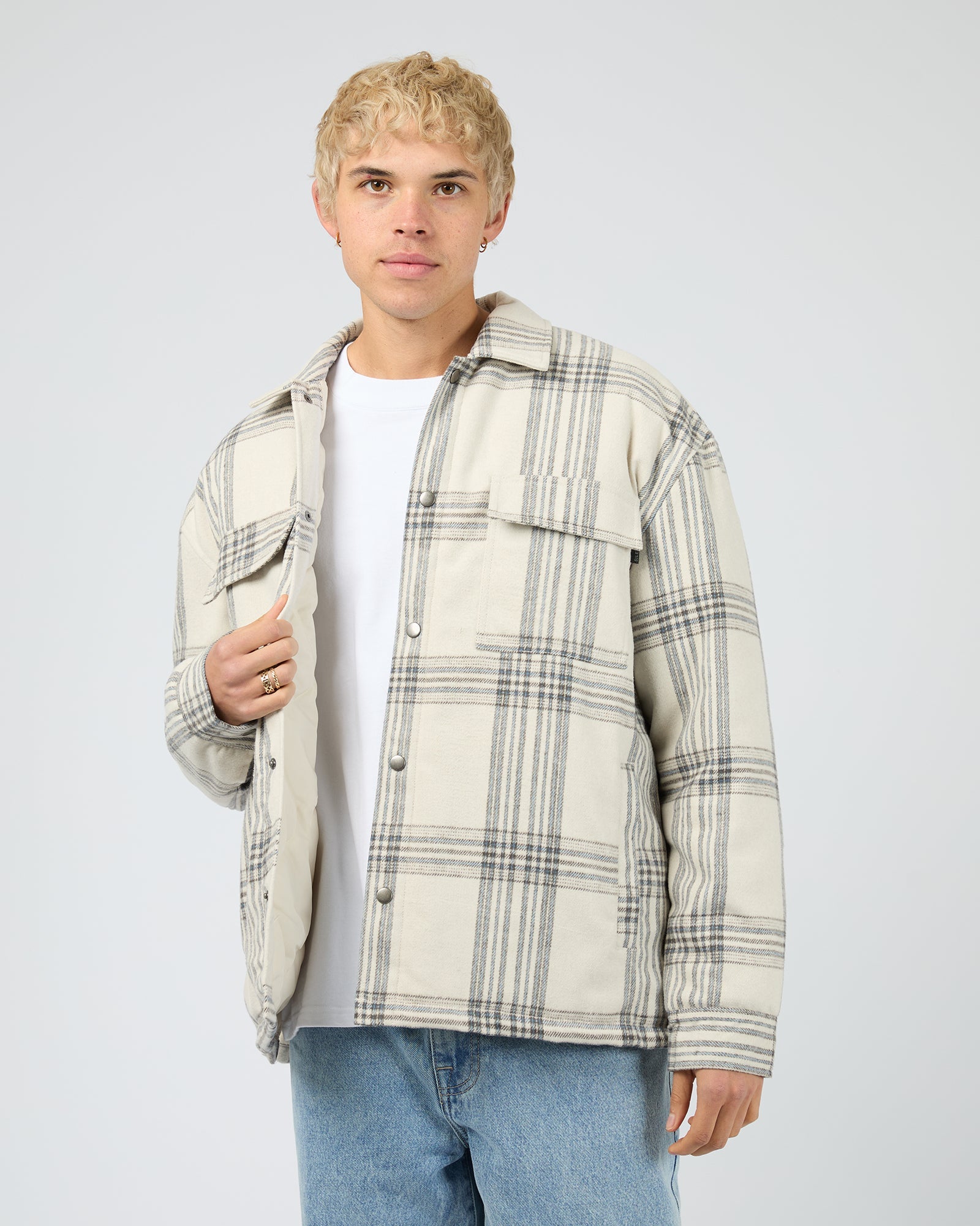 Silent Theory Supreme Shacket Multicoloured - back