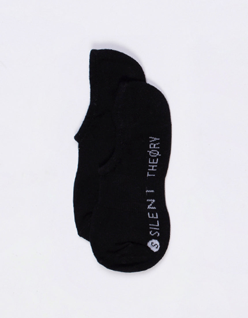 Silent Theory No Show Sock 3 Pack Black