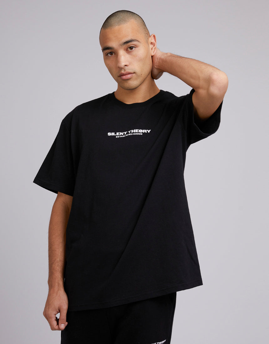 Silent Theory Essential Theory Tee - Black